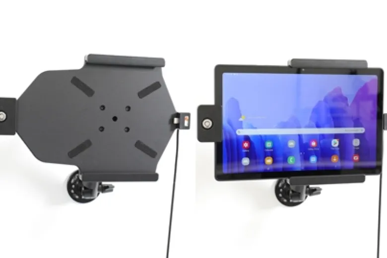 Brodit Hållare med nyckel-lås, Samsung Galaxy Tab A7 10.4 (2020) SM-T500/SM-T505