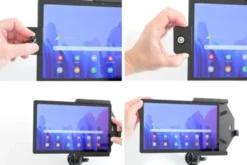 Brodit Hållare med nyckel-lås, Samsung Galaxy Tab A7 10.4 (2020) SM-T500/SM-T505