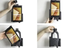 Brodit Hållare med nyckel-lås, Samsung Galaxy Tab Active 2 SM-T390/SM-T395/3 SM-T570/SM-T575/5 SM-X300/SM-X306B