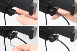 Brodit Hållare med nyckel-lås, Samsung Galaxy Tab Active 3 SM-T570/SM-T575/5 SM-X300/SM-X306B