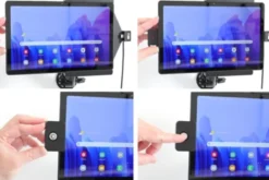 Brodit Hållare med nyckel-lås, Samsung Galaxy Tab A7 10.4 (2020) SM-T500/SM-T505