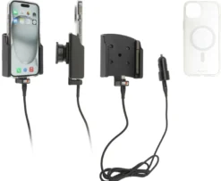 Brodit Mobilskal med Aktiv hållare och billaddare, Apple iPhone 15
