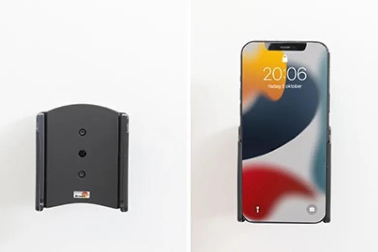 Brodit Passiv hållare med kulled, Apple iPhone 13 Pro Max/14 Plus/14 Pro Max/15 Plus