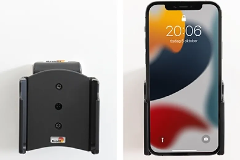Brodit Passiv hållare med kulled, Apple iPhone 13/13 Pro/14/14 Pro