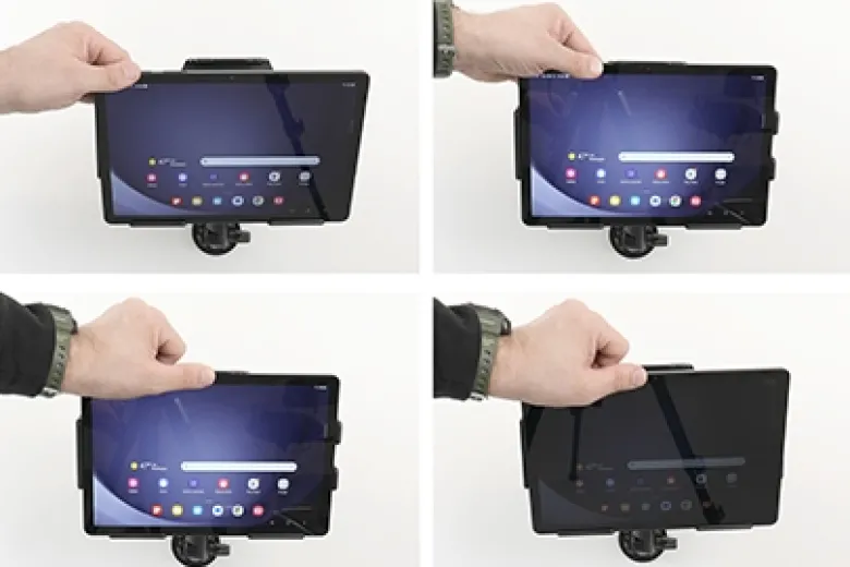 Brodit Passiv hållare med kulled, Samsung Galaxy Tab A9+ 11 SM-X210/SM-X215 LTE/SM-X216 5G