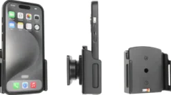 Brodit Passiv hållare med kulled, Apple iPhone 15/15 Pro/16/16 Pro/16e