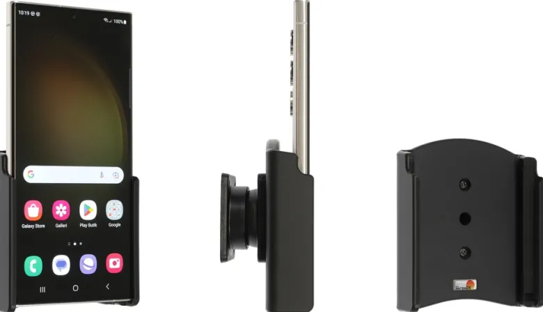 Brodit Passiv hållare med kulled, Samsung Galaxy S23 Ultra SM-S918B/DS