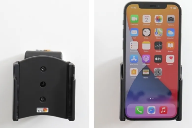 Brodit Passiv hållare med kulled, Apple iPhone 12/12 Pro/15/15 Pro