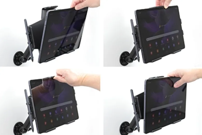 Brodit Passiv hållare med kulled, Samsung Galaxy Tab S7 FE SM-T733