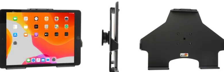 Brodit Passiv hållare med kulled, Apple iPad 10.2 7th Gen (A2197, A2198, A2200)/8th Gen (A2428, A2429, A2430, A2270)/9th Gen (A2602, A2603, A2604, A2605)