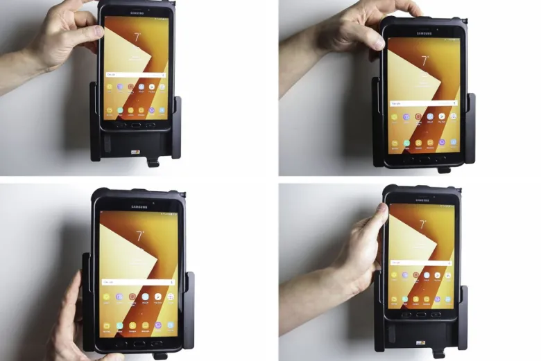 Brodit Passiv hållare med kulled, Samsung Galaxy Tab Active 2 SM-T390/SM-T395/3 SM-T570/SM-T575/5 SM-X300/SM-X306B