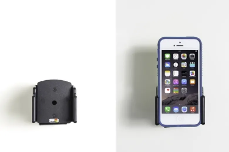 Brodit Passiv hållare med kulled, Apple iPhone 12 Mini/13 Mini/5/5C/5S/SE