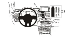 Brodit ProClip, Audi Q3 12-18