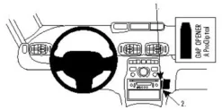 Brodit ProClip, Citroen C3 Picasso 09-18