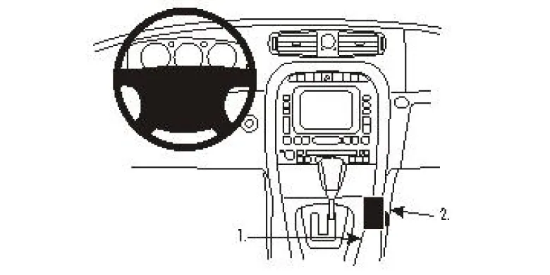 Brodit ProClip, Jaguar XJ 03-09