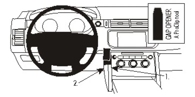 Brodit ProClip, Land Rover Range Rover Sport 14-22
