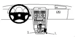 Brodit ProClip, Mercedes Benz SLK-Class 97-04