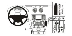Brodit ProClip, Mercedes Benz M-Class/ML 05-11