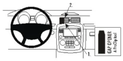 Brodit ProClip, Mercedes Benz R-Class 06-14