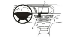 Brodit ProClip, Mercedes Benz S-Class 06-13