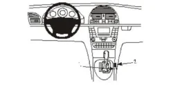 Brodit ProClip, Mercedes Benz E-Class, Sedan 02-09