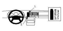 Brodit ProClip, Mercedes Benz SL-Class 89-02