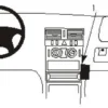 Brodit ProClip, Mercedes Benz E-Class, Sedan 95-02