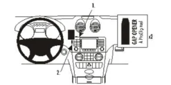 Brodit ProClip, Mercedes Benz M-Class/ML 05-11