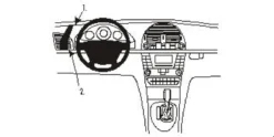 Brodit ProClip, Mercedes Benz E-Class, Sedan 02-09