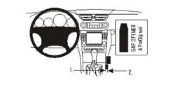 Brodit ProClip, Mercedes Benz CLS-Class 05-10