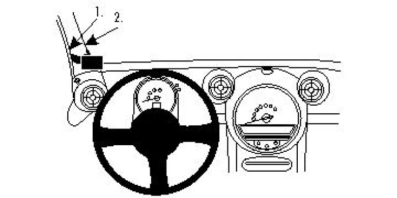Brodit ProClip, Mini Countryman/Paceman 10-16