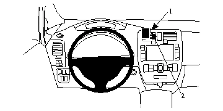 Brodit ProClip, Nissan Leaf 11-17