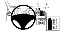Brodit ProClip, Peugeot 5008 10-17