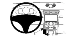Brodit ProClip, Porsche 911/Boxster (Type 981)/Cayman (Type 981) 12-21