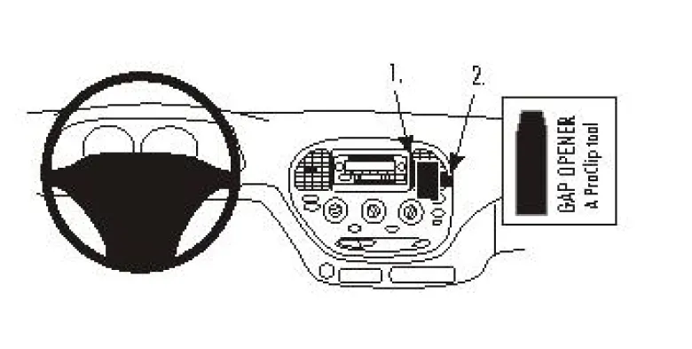 Brodit ProClip, Toyota Tundra 03-05
