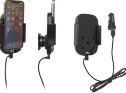 Brodit Qi trådlös aktiv mobilhållare med billaddare, Apple iPhone 12