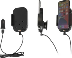 Brodit Qi trådlös aktiv mobilhållare med billaddare, Apple iPhone 12