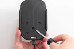 Brodit Qi trådlös aktiv mobilhållare med billaddare, Apple iPhone 11