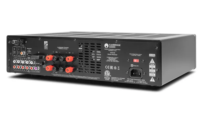 Cambridge Audio AXR100 stereoreceiver med FM-radio & DAC
