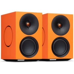 Cambridge Audio L/R M aktiva stereohögtalare med nätverk, orange par