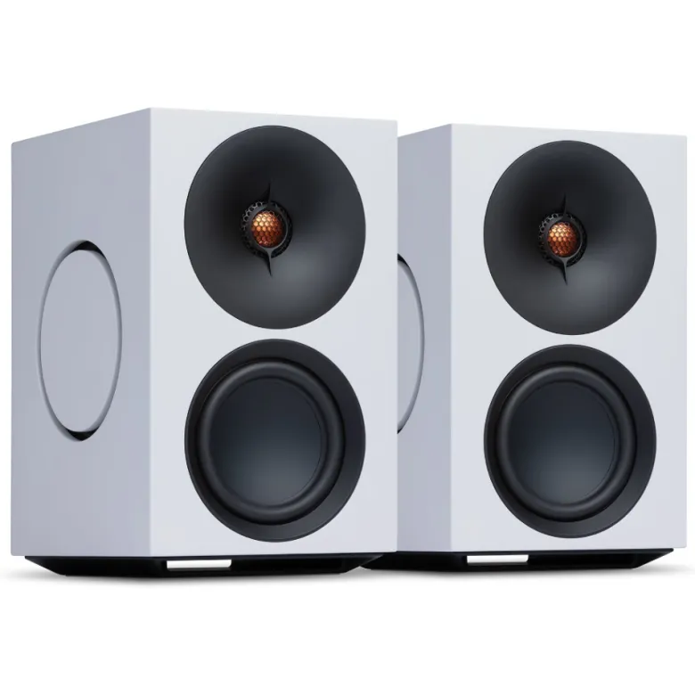 Cambridge Audio L/R M aktiva stereohögtalare med nätverk, vitt par