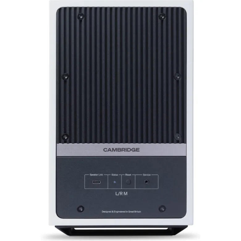 Cambridge Audio L/R M aktiva stereohögtalare med nätverk, vitt par