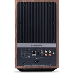 Cambridge Audio L/R M aktiva stereohögtalare med nätverk, valnöt par
