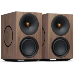 Cambridge Audio L/R M aktiva stereohögtalare med nätverk, valnöt par