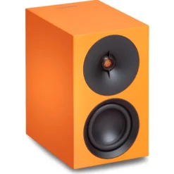Cambridge Audio L/R S kompakta aktiva stereohögtalare, orange par