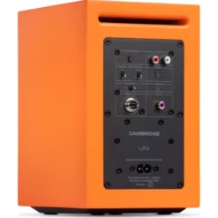 Cambridge Audio L/R S kompakta aktiva stereohögtalare, orange par