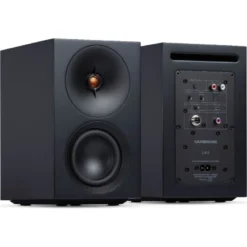 Cambridge Audio L/R S kompakta aktiva stereohögtalare, svart par