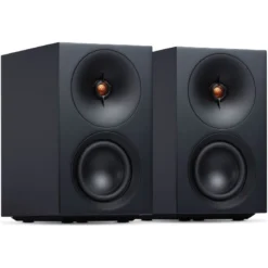 Cambridge Audio L/R S kompakta aktiva stereohögtalare, svart par