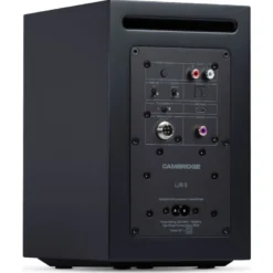 Cambridge Audio L/R S kompakta aktiva stereohögtalare, svart par