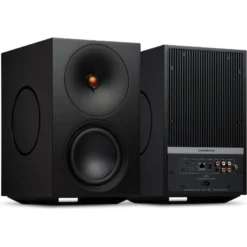Cambridge Audio L/R X aktiva stereohögtalare med nätverk, svart par